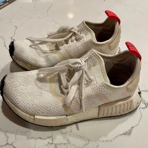 Adidas NMD Women Size 6 White and Red